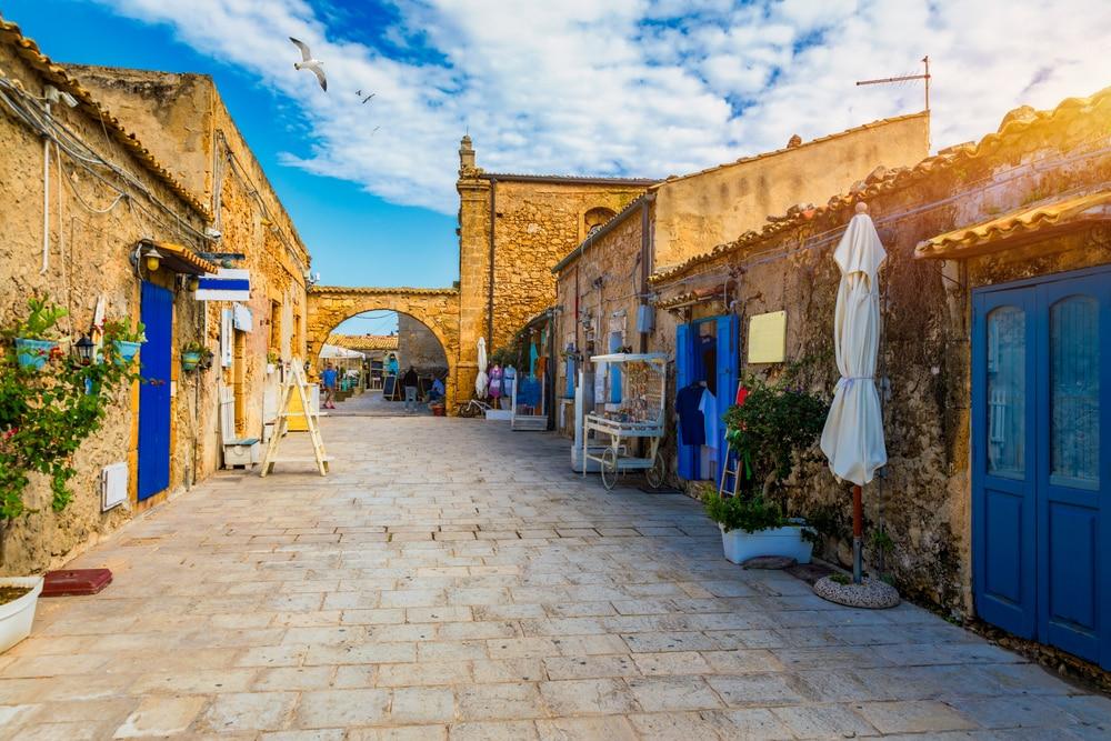 Piazza Regina Margherita à Marzamemi