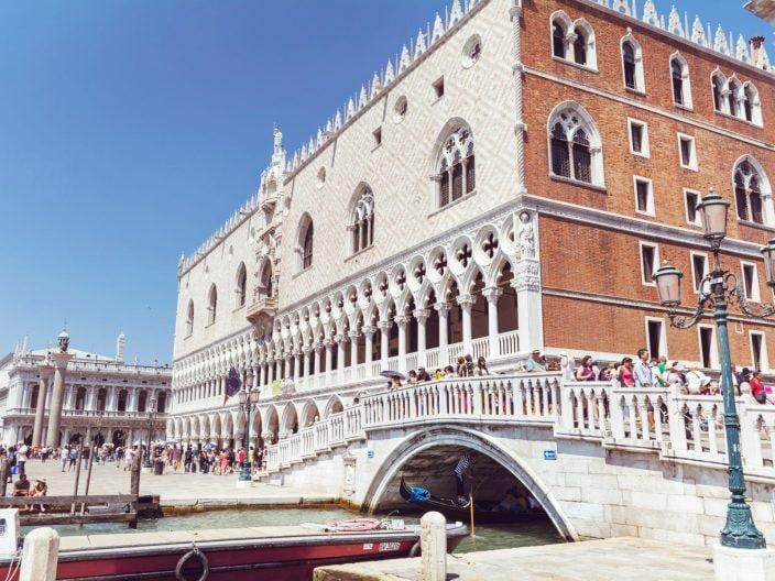 Palais des Doges de Venise, vue latérale