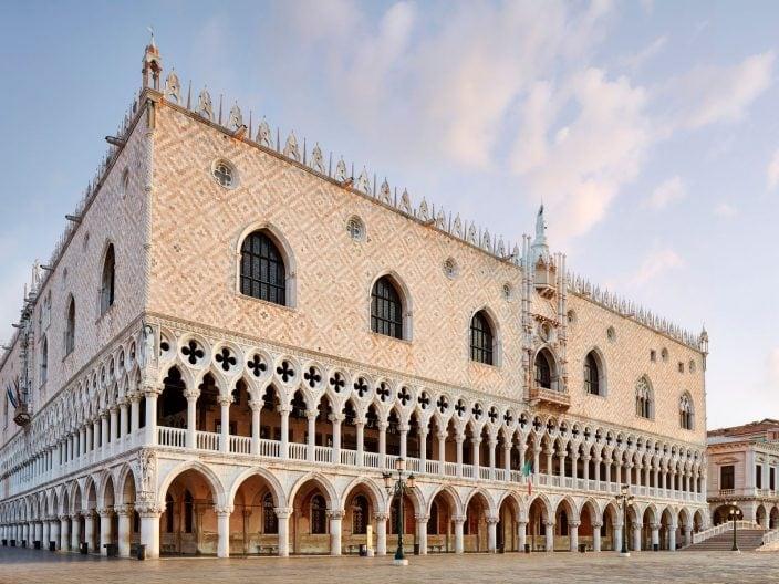 Palais des Doges de Venise, vue frontale