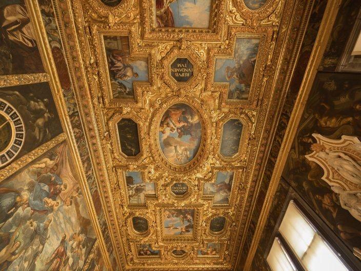 Palais des Doges de Venise, détail des plafonds