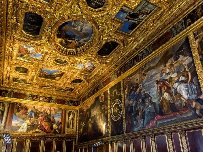 Intérieurs du Palais des Doges de Venise