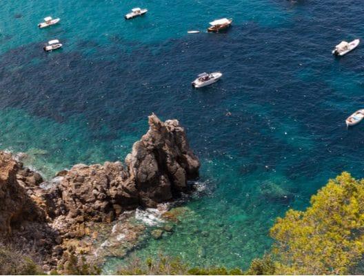 La plage de Cacciarella, la plus belle de l'Argentario