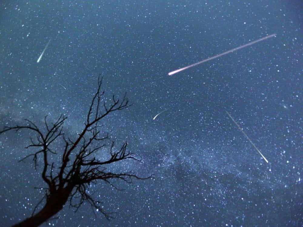 Étoiles filantes janvier