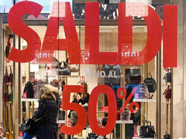 Soldes en Italie 2025