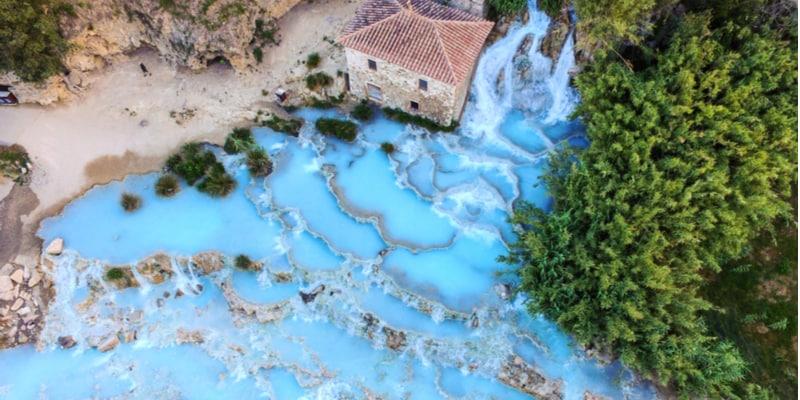 Thermes gratuites de Saturnia