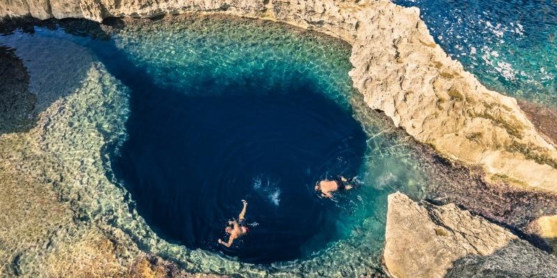 Blue Hole île de Gozo
