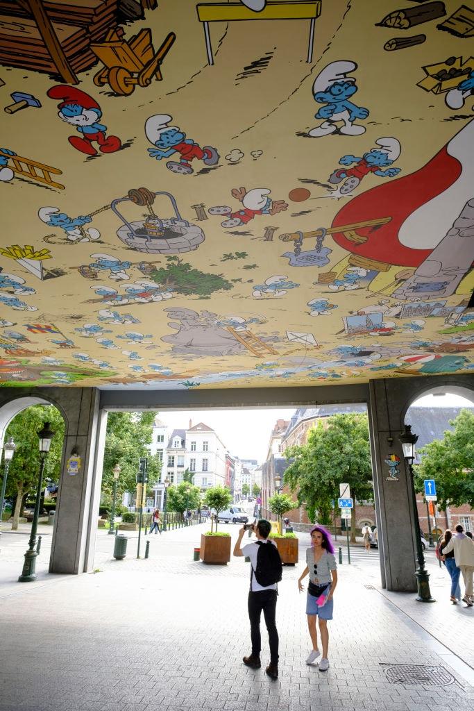 Murales Puffi