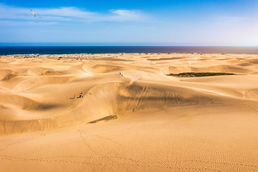 se baigner à Gran Canaria