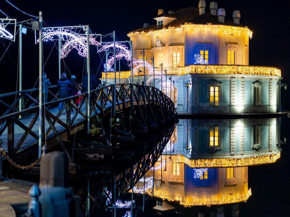 Lumières d'Artiste à la Casina Vanvitelliana de Bacoli
