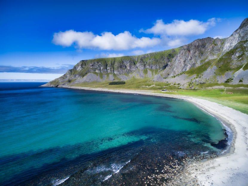 Plage d'Unstad