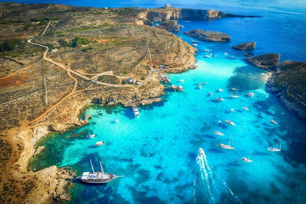 Lagune bleue Comino