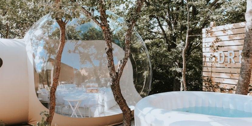 Bubble Hotel en Italie: où dormir dans une bulle transparente sous les étoiles