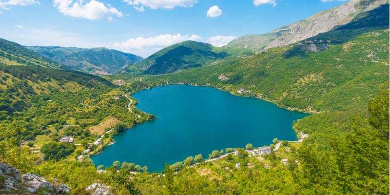 Scanno lac
