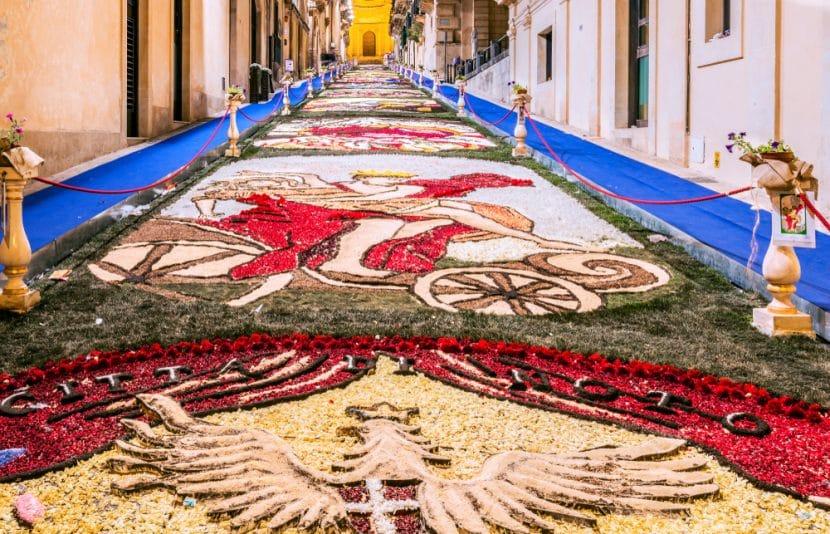 Noto infiorata