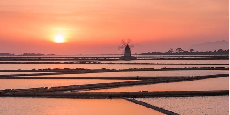 saline-tramonto