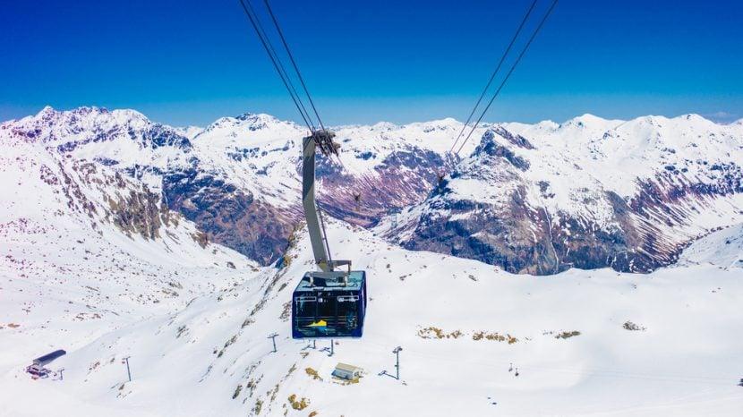 St. Moritz skier
