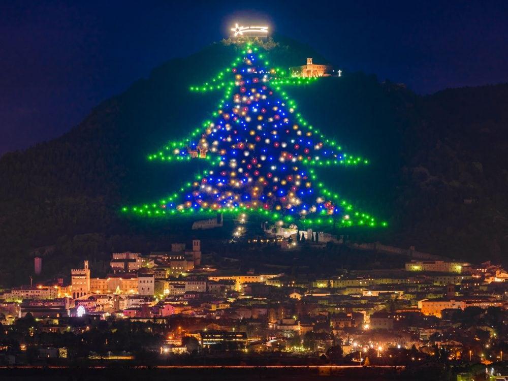 Arbre de Noël Gubbio