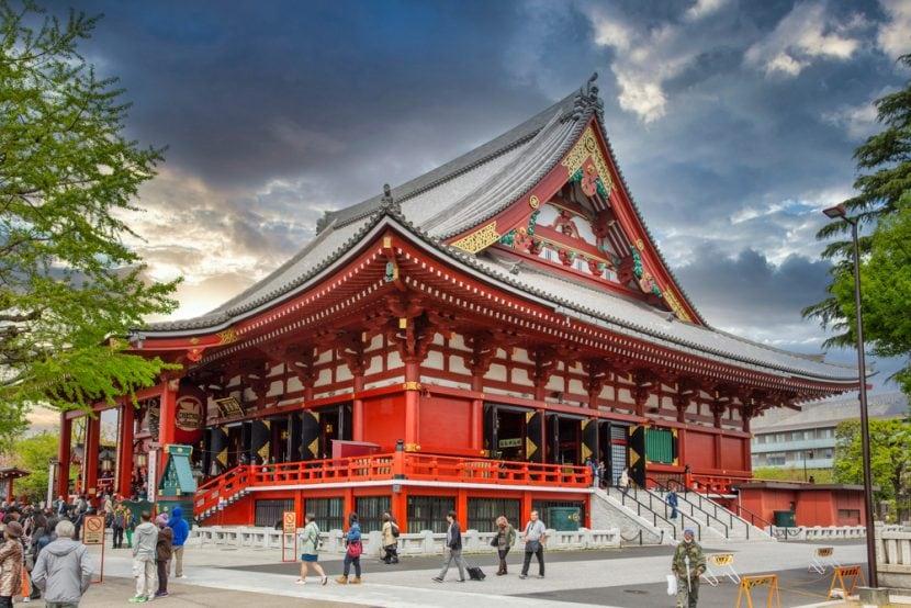 Nouvel An dans un temple