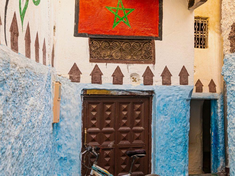 Fiesta Independencia Marruecos murales