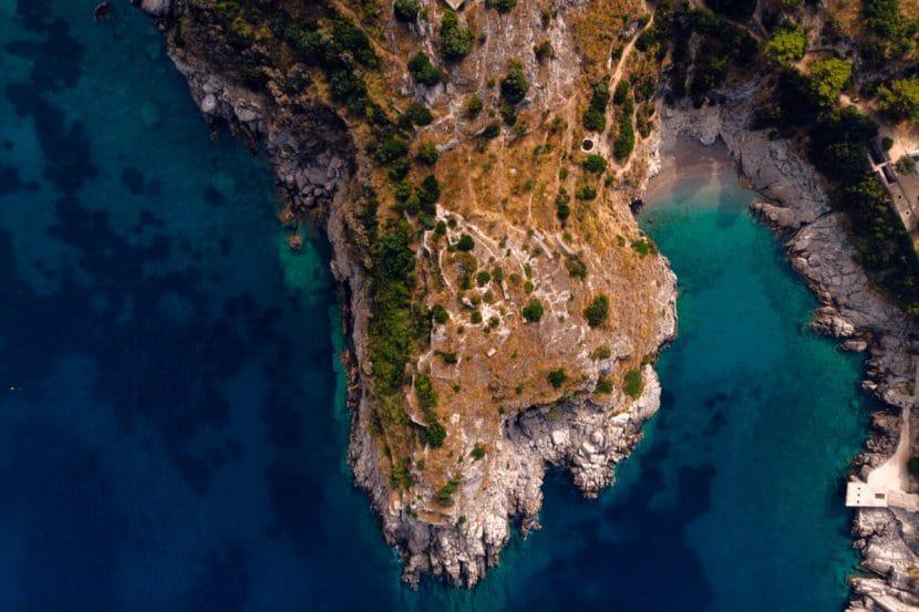Bahía de Ieranto de Massa Lubrense: foto y cómo llegar