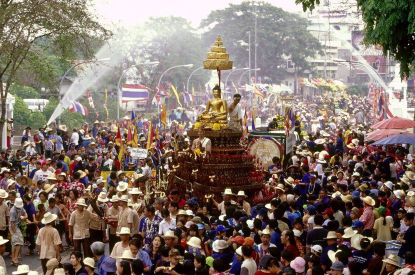 Festival Songkran à Chiang Mai