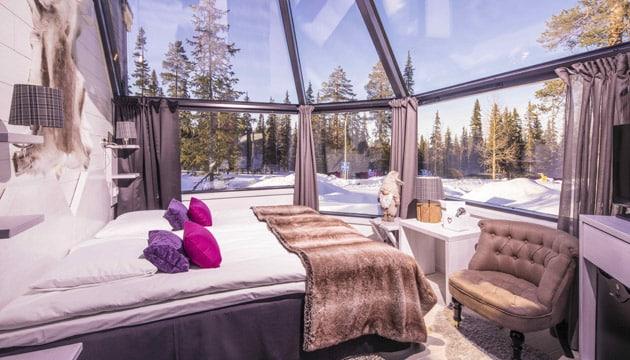 igloo en verre luosto