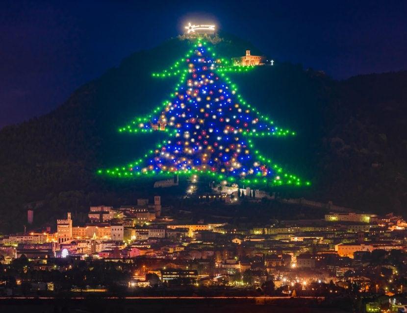 Arbre de Noël de Gubbio