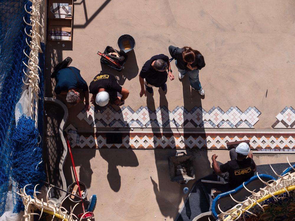 Les travaux de restauration
