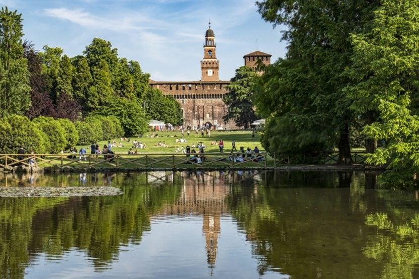 Parco Sempione en Milán