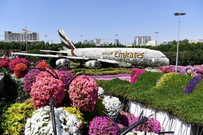 A380 au jardin des merveilles de Dubaï