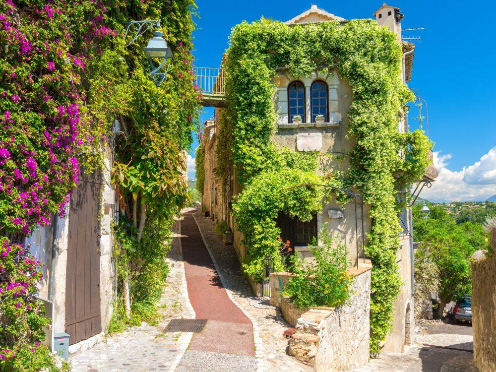Paysage de la Côte d'Azur