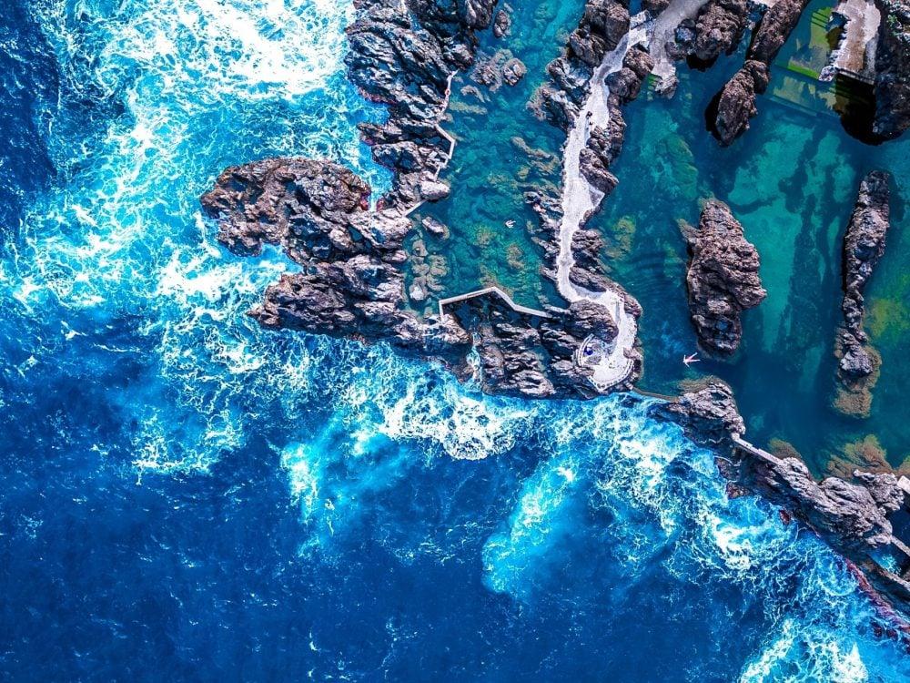 Baignade à Madère en décembre