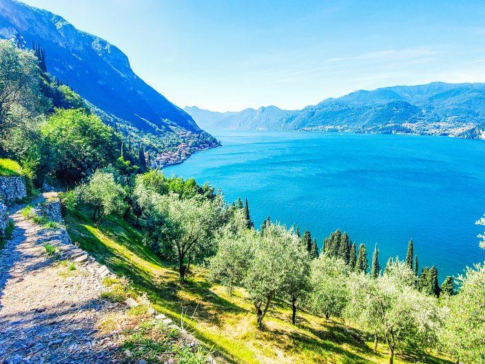 Chemins en Lombardie