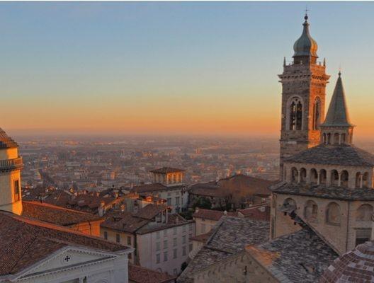 Viaje gratis a Bérgamo Alta