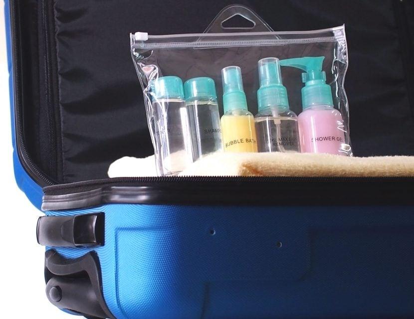 Liquides dans le bagage à main