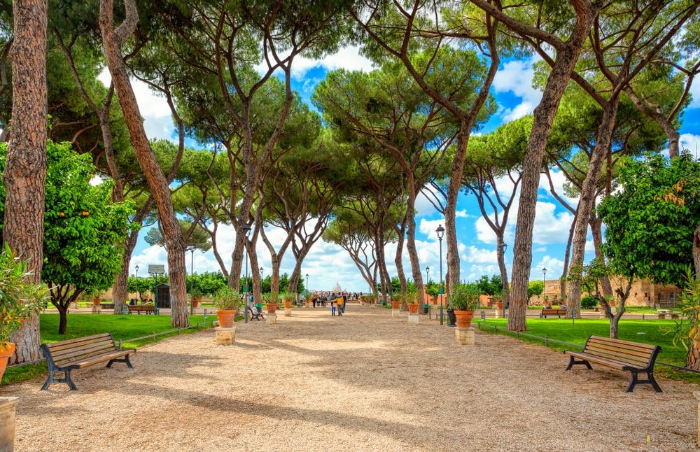 jardin des orangers rome