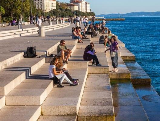 El órgano que suena con las olas del mar