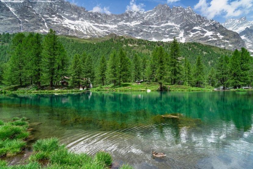 lac bleu Cervinia