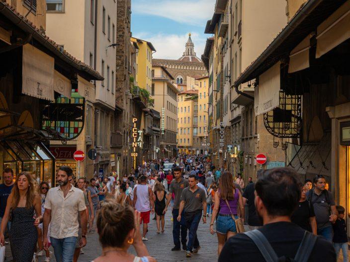 Ponte Vecchio Florencia turistas