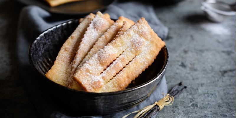 Chiacchiere sucrées carnaval