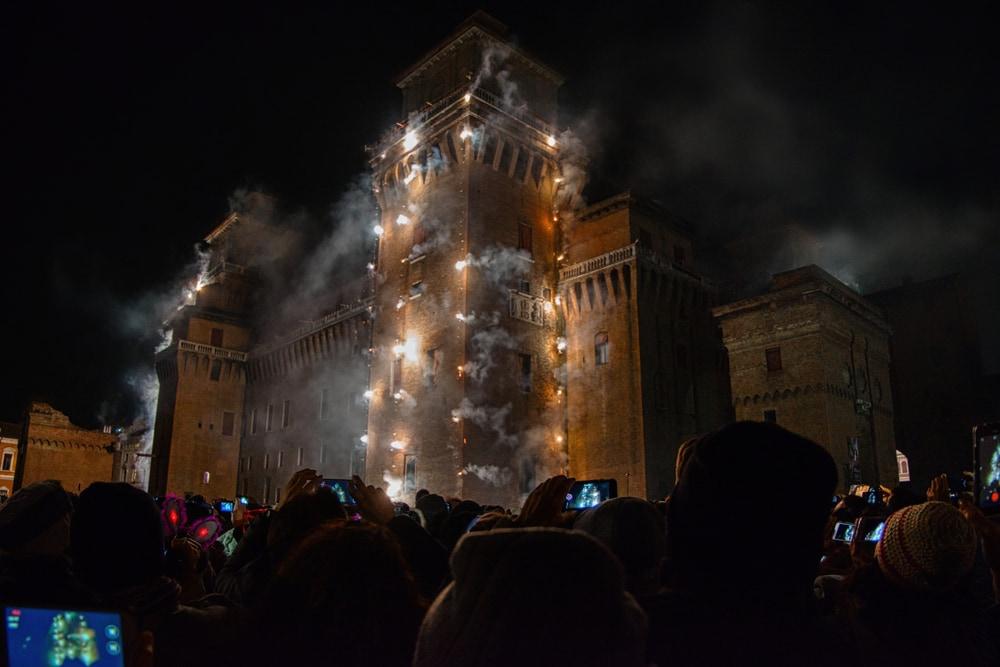 Incendie du Château de Ferrare