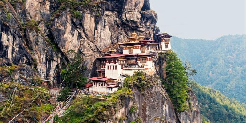 Monastère de Taktsang Bhoutan