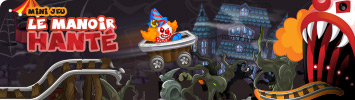 JEU : Dévale les rails endiablés du Manoir Hanté